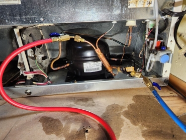 Refrigerator compressor replacement
