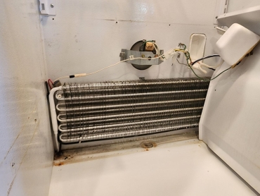 Refrigerator evaporator coil replacement