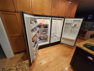 Refrigerator evaporator fan replacement