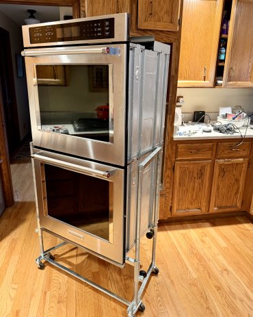 Oven heating element replacement