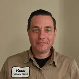Ross, EPA Certified Senior Technician